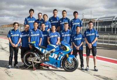 Suzuki MotoGP: video inediti dei test in Spagna
